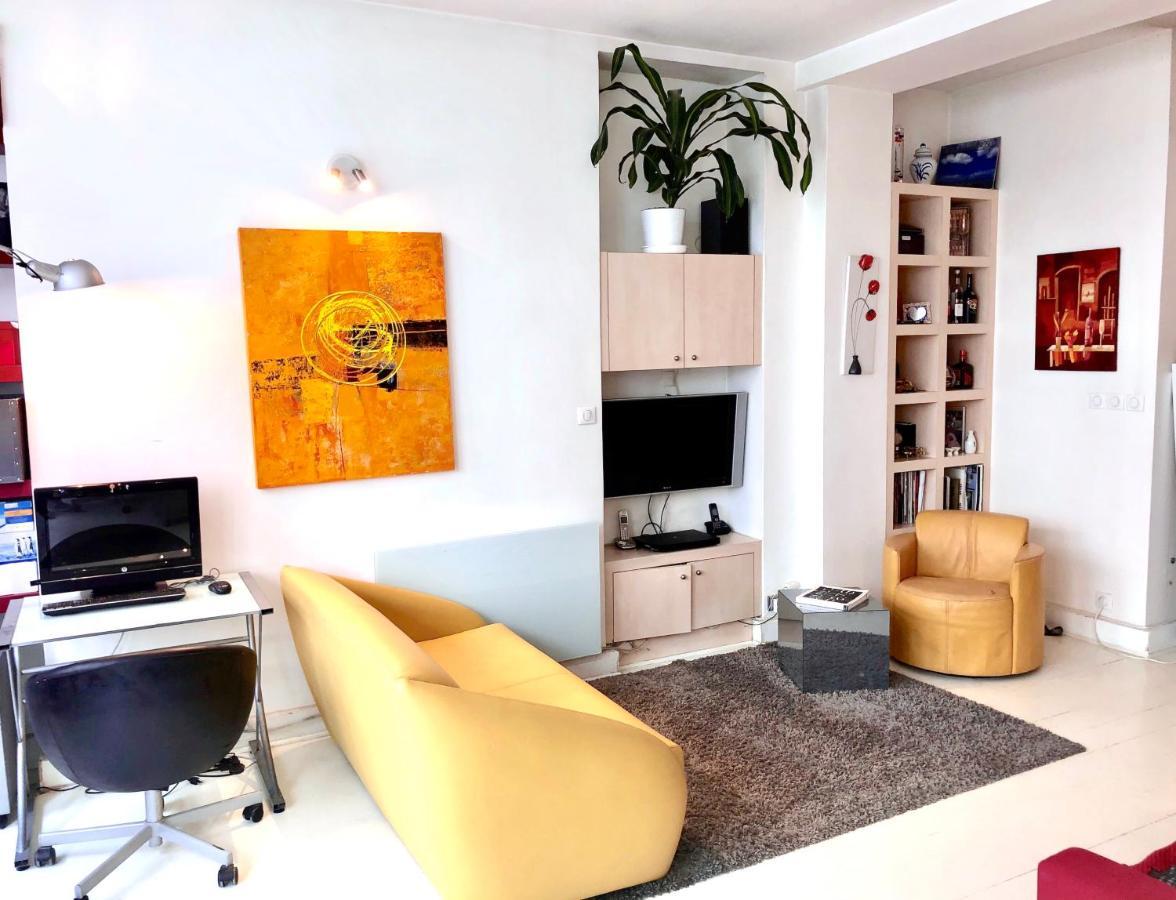 Modern Design Loft Apartment, Steps To Notre Dame Paris Eksteriør bilde